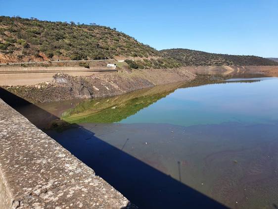 Los pantanos de la zona suben su registros de agua, tras el temporal Karlotta
