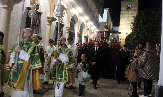 El Cristo de la Providencia protagoniza el Vía-Crucis que abre la Cuaresma en Andújar