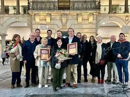 Asistentes a la entrega de los reconocimientos.