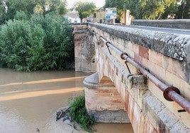 Estado del puente romano.