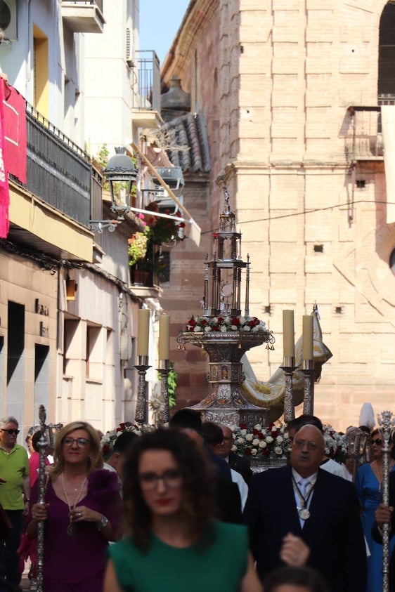 Artística y solemne procesión del Corpus Cristhi en Andújar