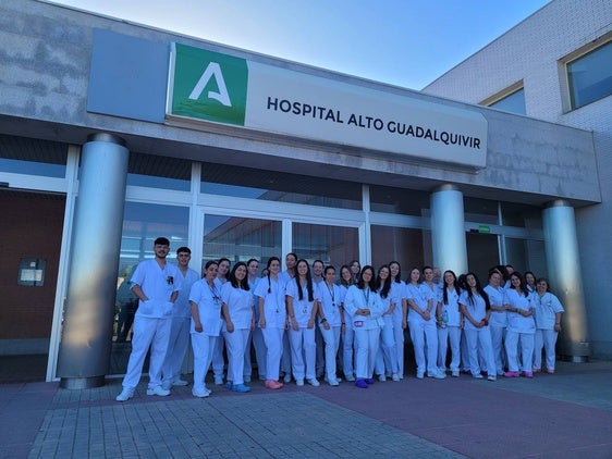 29 estudiantes de Formación Profesional y grado de Enfermería hacen prácticas en el Hospital Alto Guadalquivir