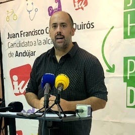 Juan Francisco Cazalilla durante su comparecencia.