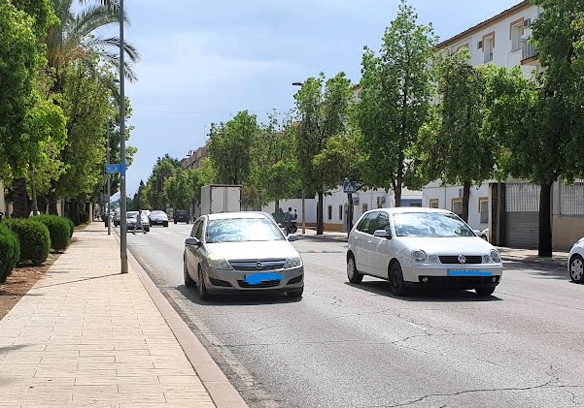 UNA DE LAS PETICIONES DE LA CIUDADANÍA SE CENTRAN EN EL REPINTADO DE LOS CARRILES DE LA AVENIDA BLAS INFANTE.