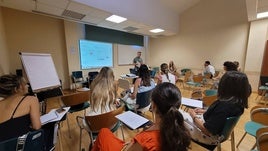 Acto de acogida de los profesionales.