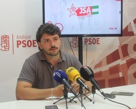 Menasalvas, durante su comparecencia de esta mañana.