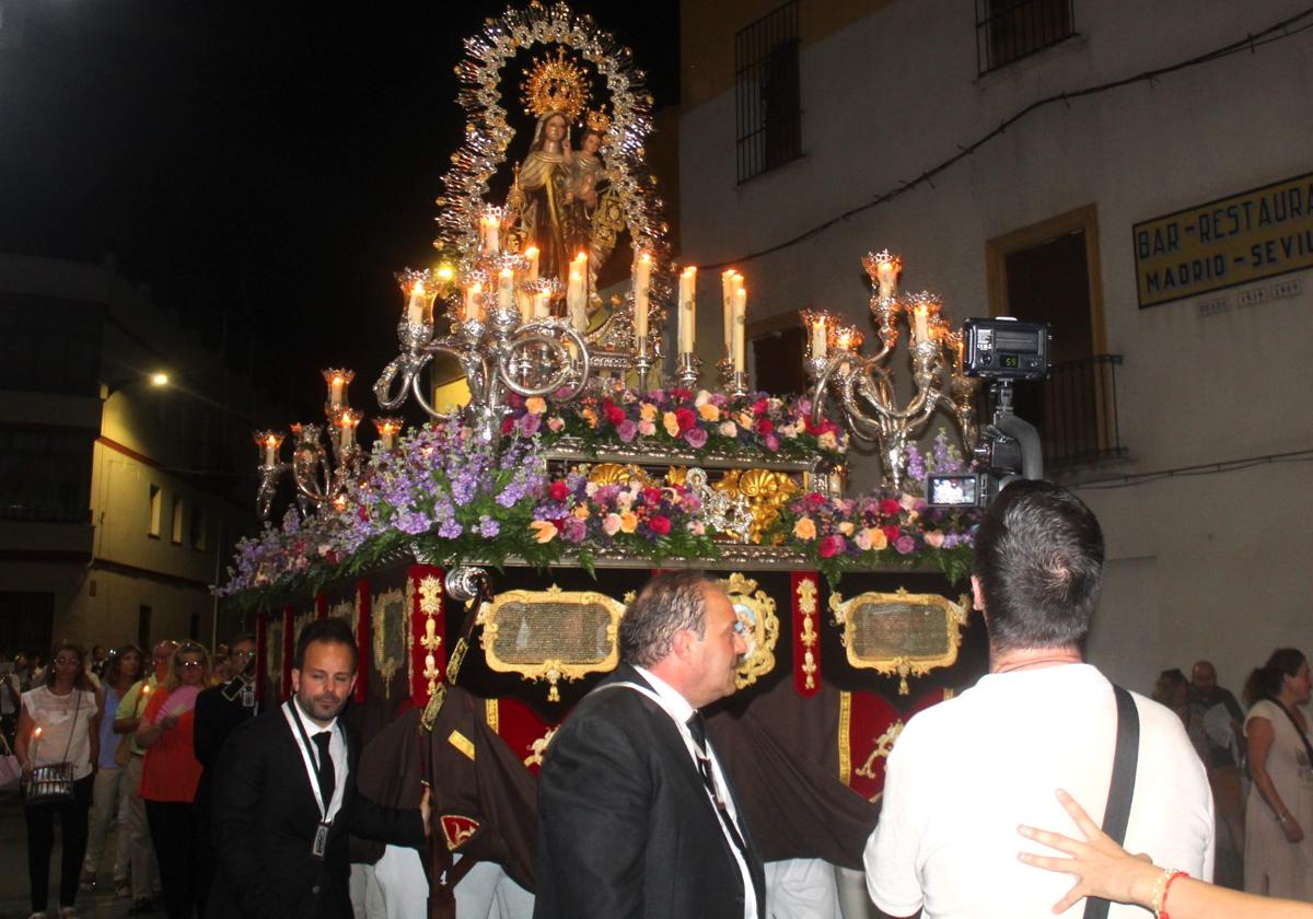 Procesión de la Virgen del Carmen el pasado día 16 de julio.