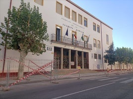 Obras de mejora del acerado en la SAFA.