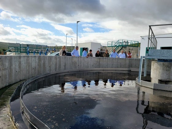Soledad Aranda ha visitado las instalaciones junto con miembros de la Corporación Municipal y técnicos.