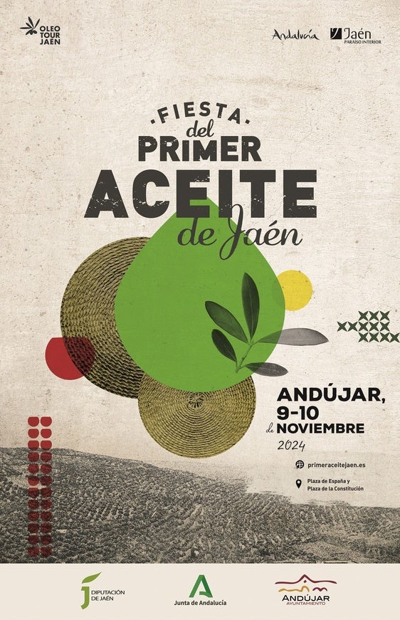 Andújar acoge la Fiesta del Primer Aceite de Jaén con un centenar de AOVEs de cosecha temprana