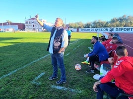 Antonio Roger en en un partido con el Iliturgi.