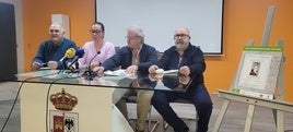 Ángel Sánchez, María José Fuentes, Salvador Paulano y Enrique Gómez.