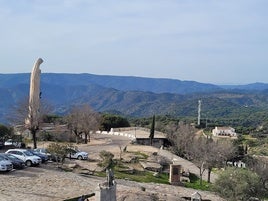 Vista panorámica del Santuario de Nuestra Señora de la Cabeza.