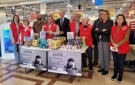 Campaña de recogida de juguetes en Carrefour.