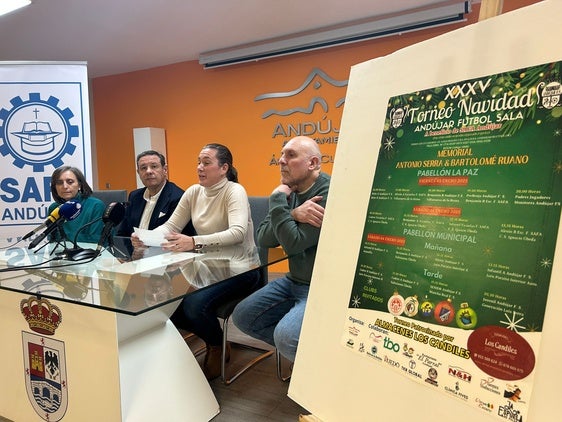 El torneo navideño del Andújar Fútbol Sala está pensado para la reconstrucción de SAFA Andújar