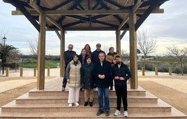 CARMONA Y LA EDIL CON LOS REPRESENTANTES VECINALES.