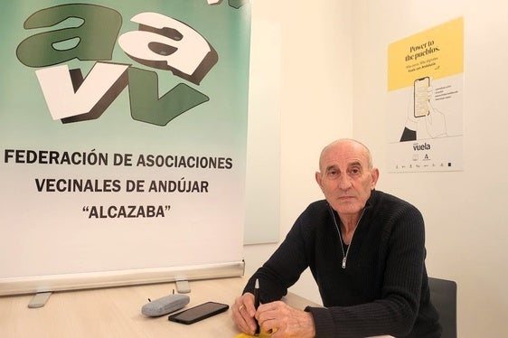 Francisco Expósito el pasado jueves en la sede del Punto Vuela.