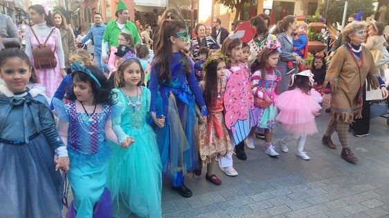 Esplendoroso y brillante Carnaval Infantil en Andújar