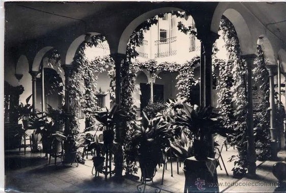 Patio del antiguo Hostal la Española