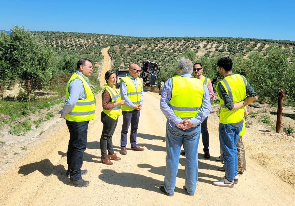 Visita al camino rural.