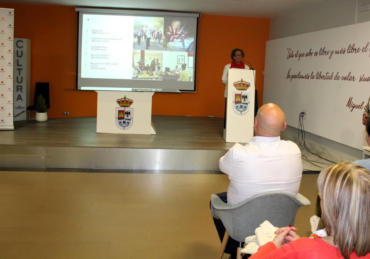 Acto de presentación de la memoria del año pasado..