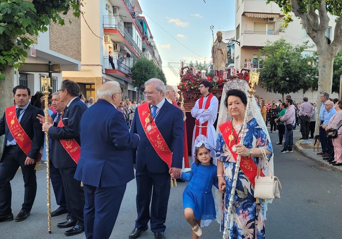 La procesión de San Eufrasio corona una festividad especial