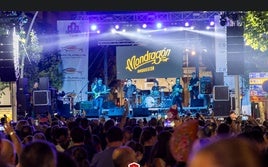 ACTUACIÓN DE LA ORQUESTA MONDRAGÓN EN ANTERIORES EDICIONES DEL CAPUCHINOS ROCK.