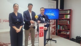 Alma Cámara, Manuel Vázquez y Pedro Luis Rodríguez.