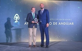 El Consitorio andujareño, con su alcalde a la cabeza, como entidad colaboradora, fue uno de los premiados.