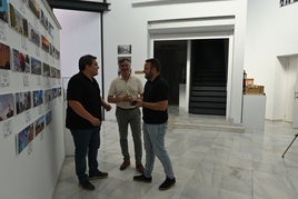 REUNIÓN ESTE MAÑANA DEL ALCALDE Y EL CONCEJAL DE CULTURA CON EL DIPUTADO.
