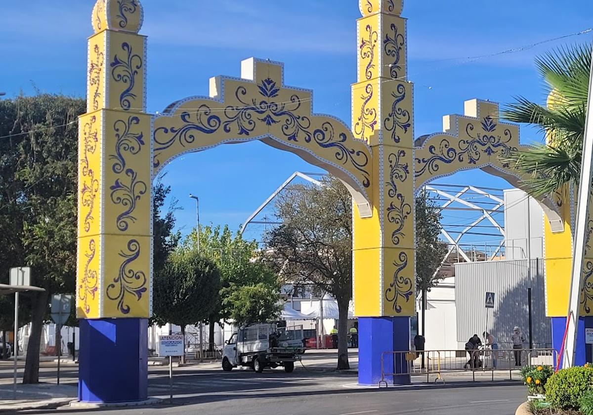 ASPECTO QUE PRESENTA LA PORTADA DEL FERIAL.