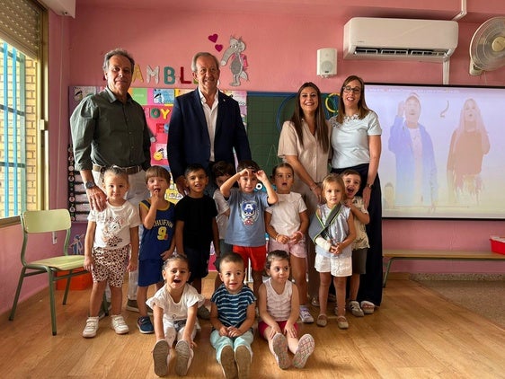 EL COLEGIO JOSÉ RUIZ DE GORDOA HA SIDO EL ELEGIDO HOY PARA LA INAUGURACIÓN DEL CURSO EN INFANTIL.