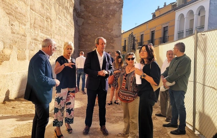 La puesta en valor de las murallas árabes de Andújar estará lista a finales de este año