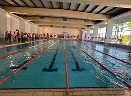 ESTADO EN EL QUE HA QUEDADO LA PISCINA TRAS SU REAPERTURA EL PASADO MIÉRCOLES.