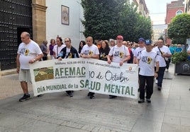 COMPONENTES DE LA MARCHA POR LA SALUD MENTAL.