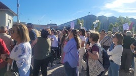 MANIFESTANTES EL PASADO SÁBADO DÍA 25 DE OCTUBRE.