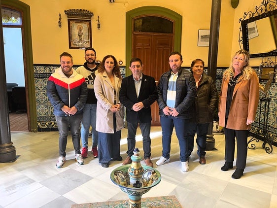 El presidente de la Diputación realiza una visita oficial a Lahiguera