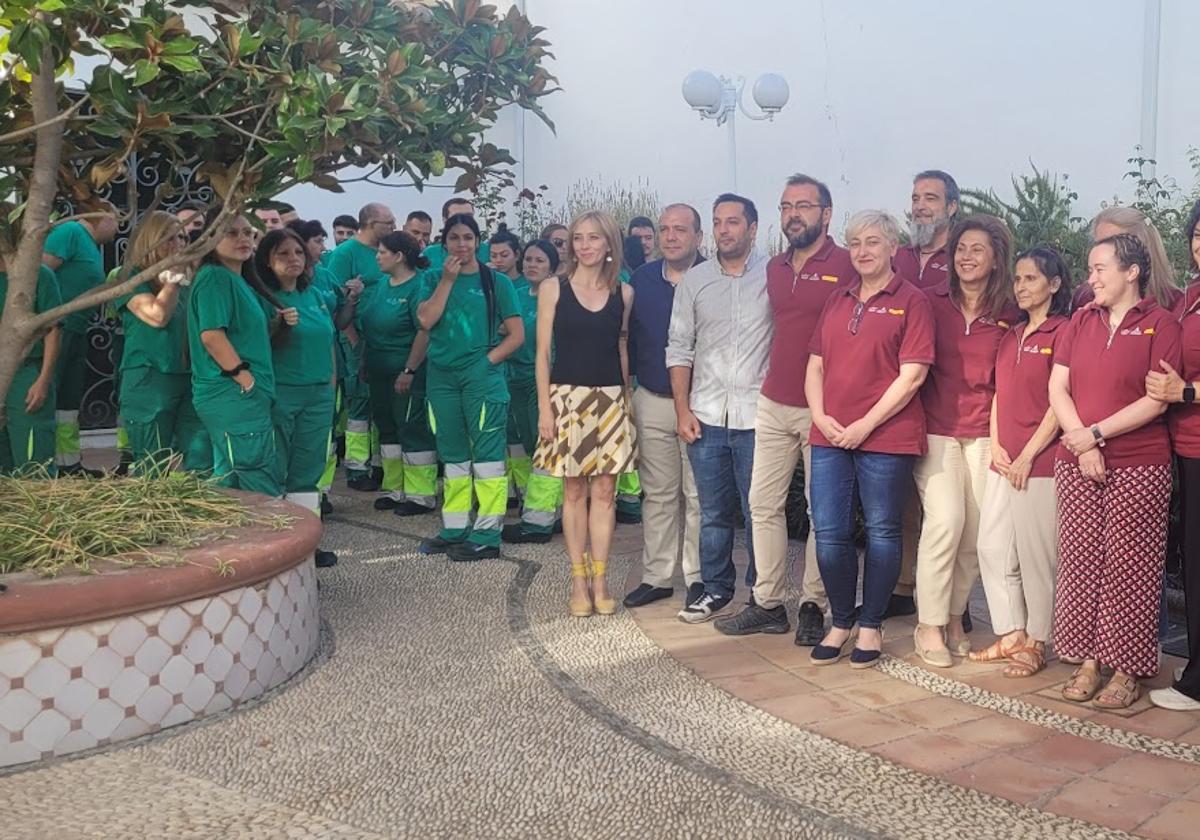 Alumnado en uno de los planes formativos puesto en marcha entre Consistorio y Junta de Andalucía.