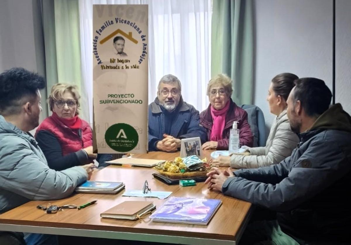 Reunión del comité técnico de los programas del centro.