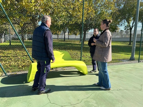 María José Fuentes supervisó las mejoras introducidas.