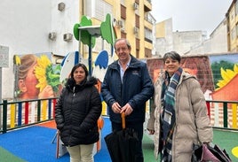 Monste Rueda, Francisco Carmona y Rosa Sola,