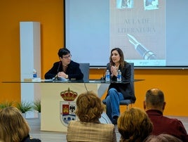 ÁNGELA BANZAS DURANTE SU INTERVENCIÓN.
