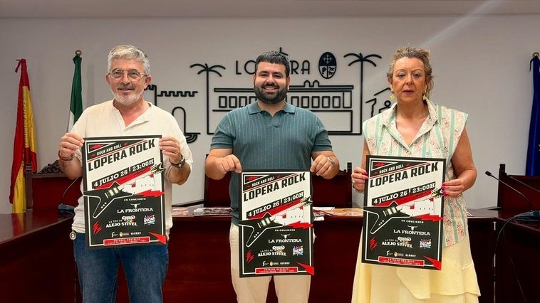 Alejo Stivel (Tequila), La Frontera y DJ Óscar de Pablos protagonizan el cartel del Lopera Rock 2026