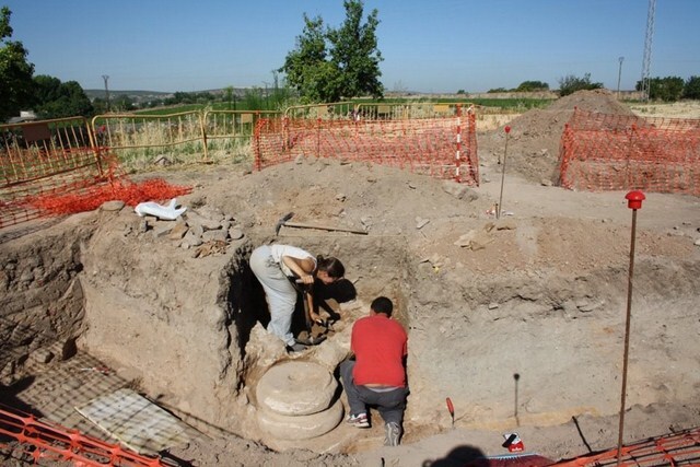 Descubren restos arqueológicos romanos cerca de Los Villares