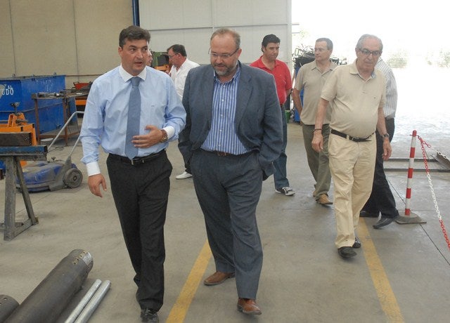 Instalaciones Cantudo recibe la visita del delegado de Innovación