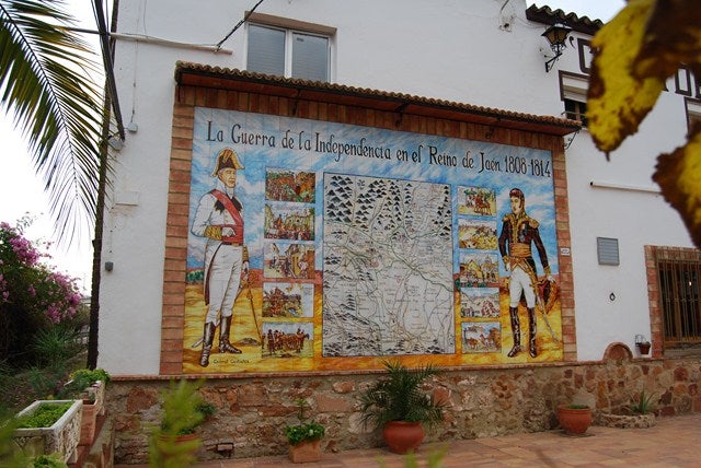 El azulejo del reclamo turístico