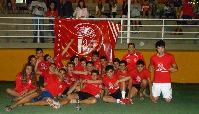 El Club Atletismo Antorcha de Andújar, bronce en el Campeonato de Andalucía Junior de Clubes