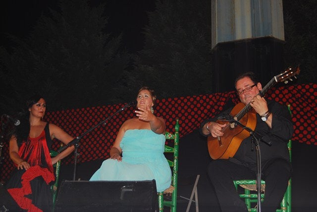Éxito en las bodas de plata del festival flamenco de Villanueva