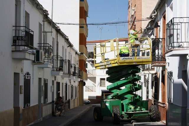Nuevas farolas para el barrio La Paz