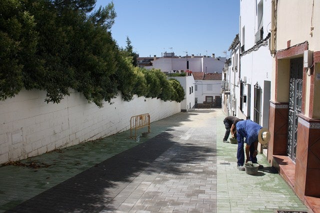 Continúa tras el verano la remodelación del Barrio Montañés